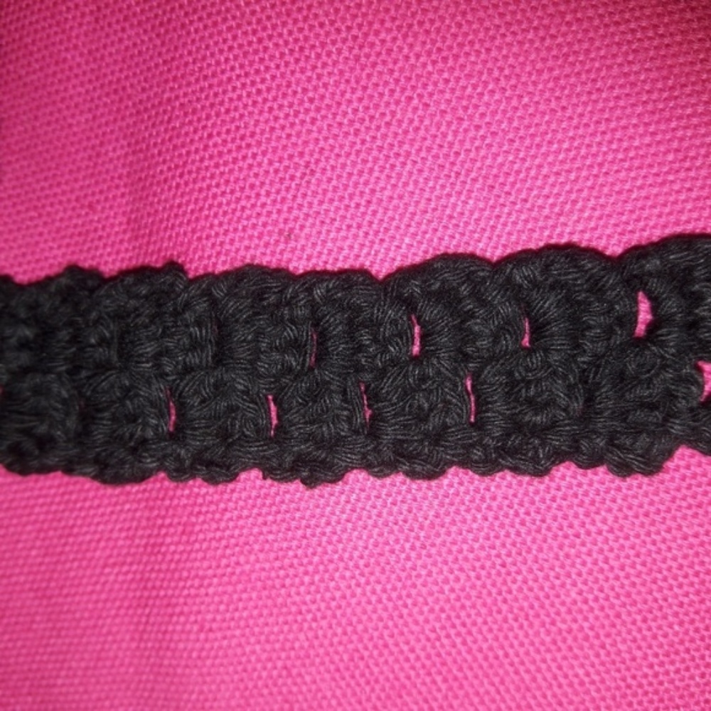 Gladiator Black Crochet Handmade Barefoot Sandals - Picture 3 of 4